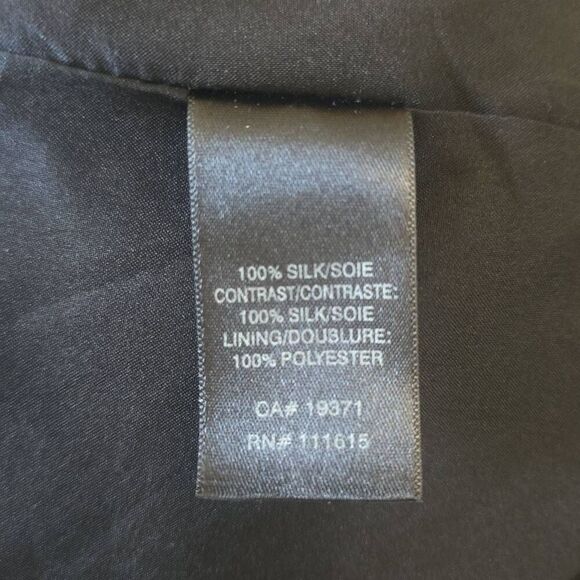 ROBERT RODRIGUEZ Purple and Black Printed Silk and Lace Trim Tank Dress,Nwot, 0 - Picture 8 of 9